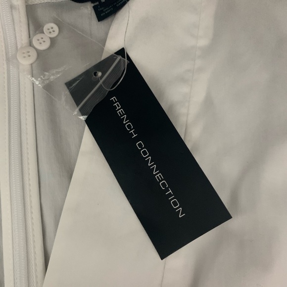 French Connection Beatrice Brocade Shirt Dress, NWT, Sz 12 - Picture 11 of 13